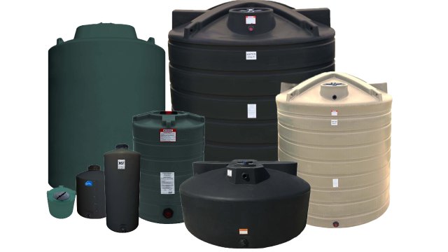 Plastic water tanks
