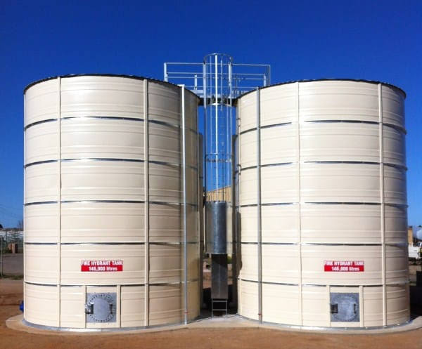 Fire water tanks