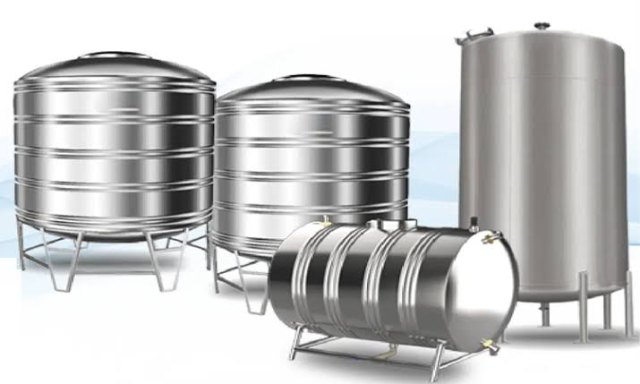 Chemical storage tanks